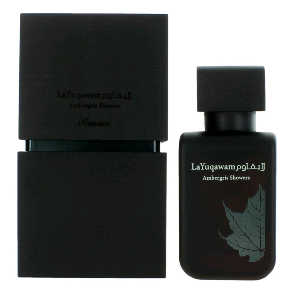 La Yuqawam Ambergris Showers Rasasi 2.5 oz EDP Spray Men - Pertinacia Perfume
