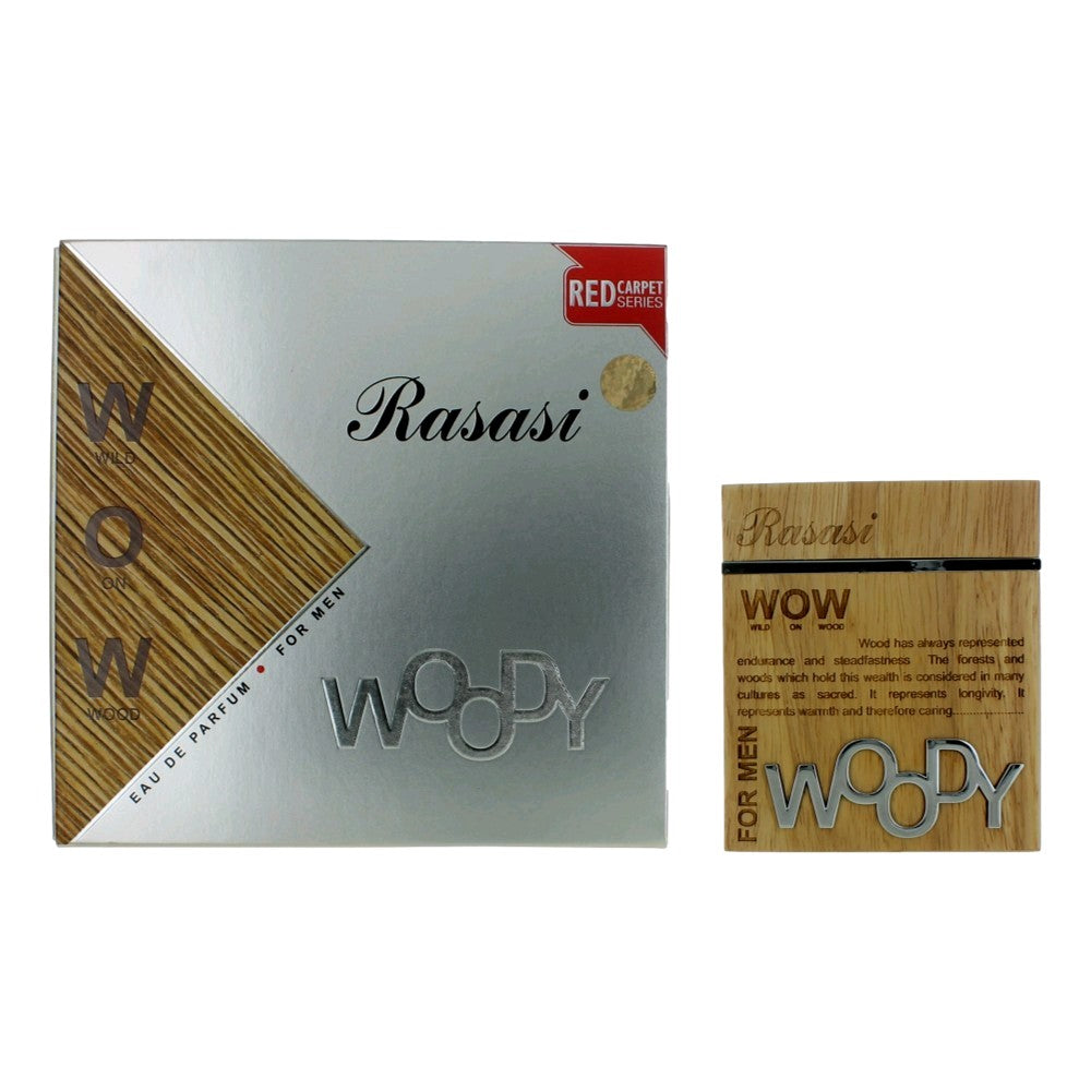 Woody Rasasi 2 oz EDP Spray Men - Pertinacia Perfume