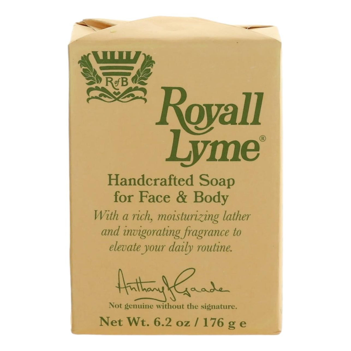 Royall Lyme Royall Fragrances 6.2 oz Bar Soap Men - Pertinacia Perfume