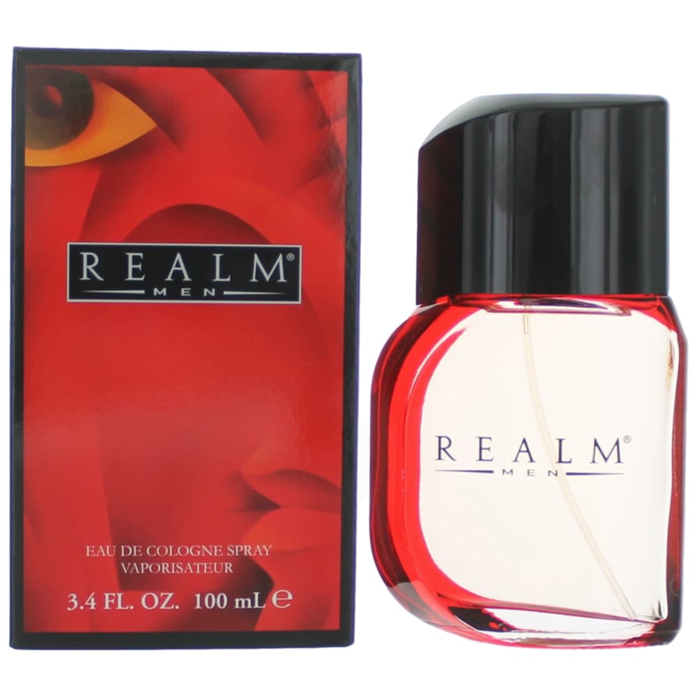 Realm Erox 3.4 oz Eau De Cologne Spray Men - Pertinacia Perfume