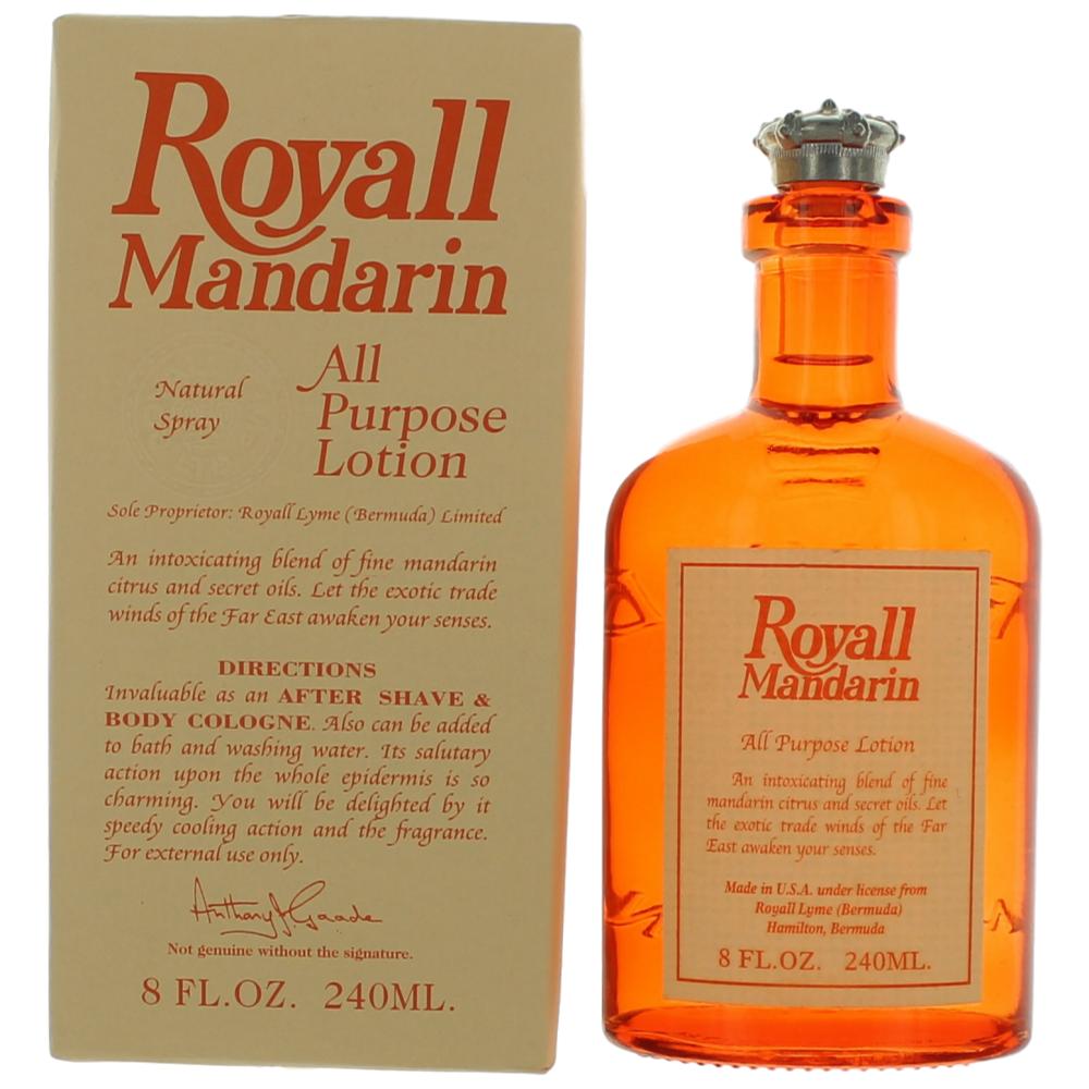 Royall Mandarin Royall Fragrances 8 oz All Purpose Lotion Men - Pertinacia Perfume