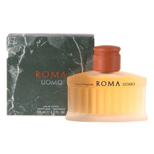 Roma Uomo Laura Biagiotti 4.2 oz EDT Spray Men - Pertinacia Perfume