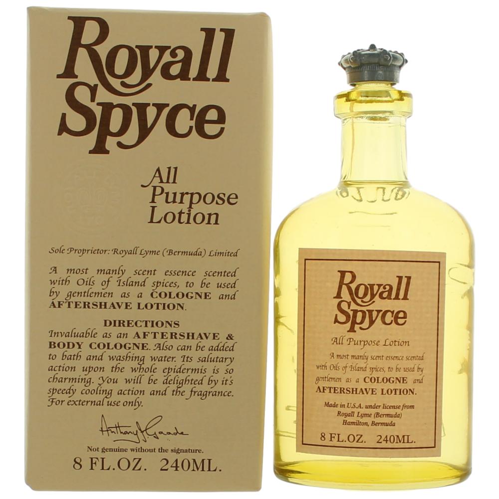 Royall Spyce Royall Fragrances 8 oz All Purpose Lotion Men - Pertinacia Perfume