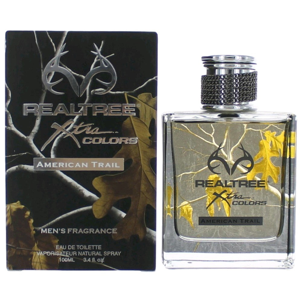 Realtree Xtra Colors American Trail Realtree 3.4oz EDT Spray men - Pertinacia Perfume