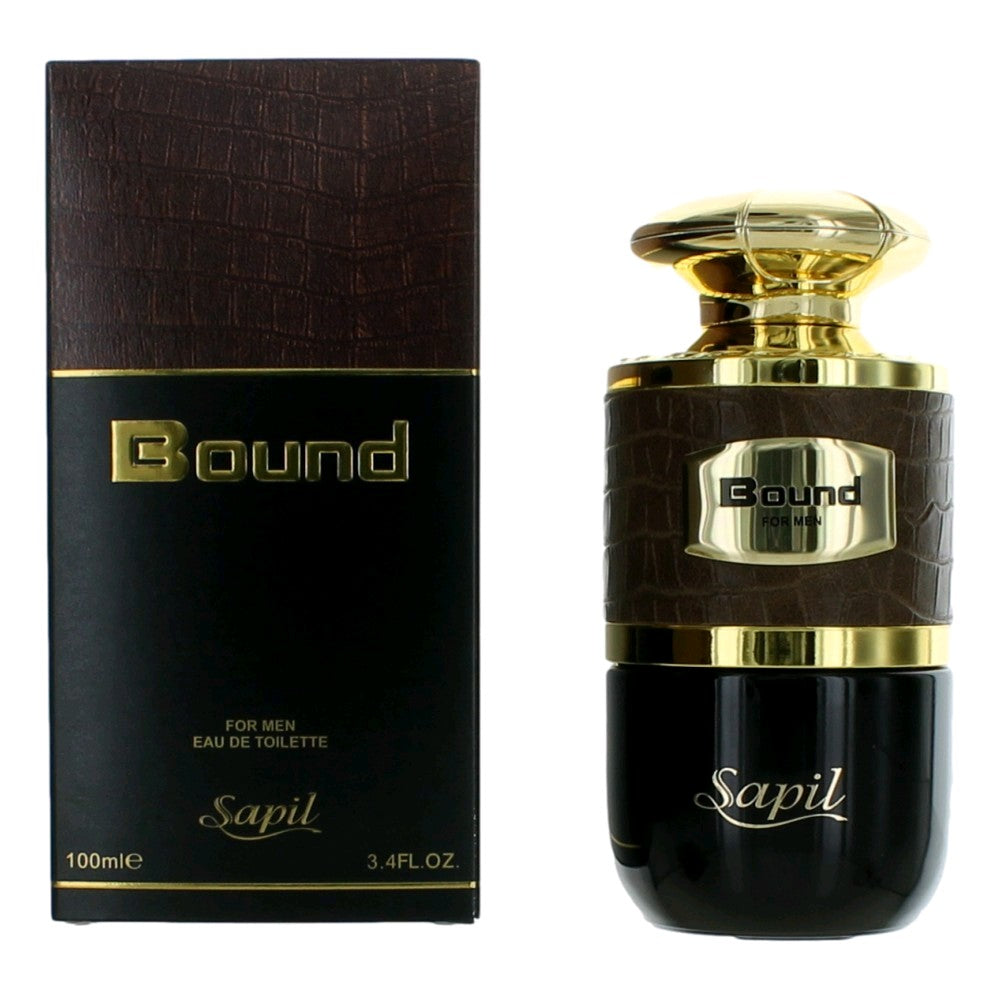 Bound Sapil 3.4 oz EDT Spray Men - Pertinacia Perfume
