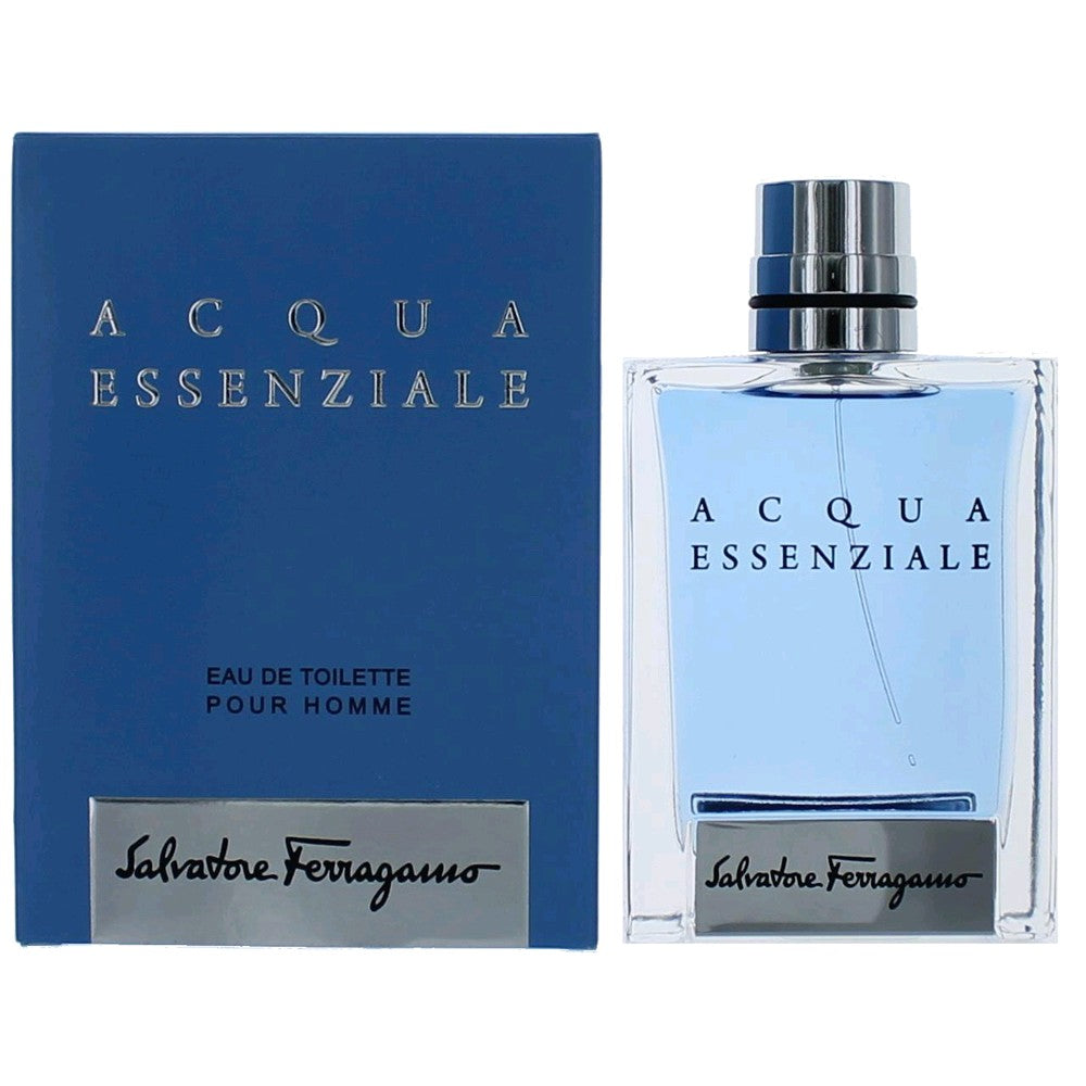 Acqua Essenziale Salvatore Ferragamo 3.4 oz EDT Spray Men - Pertinacia Perfume