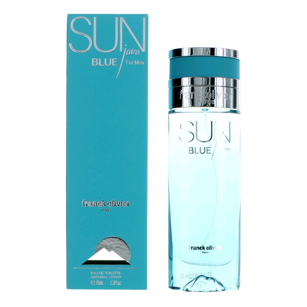 Sun Java Blue Franck Olivier 2.5 oz EDT Spray Men - Pertinacia Perfume