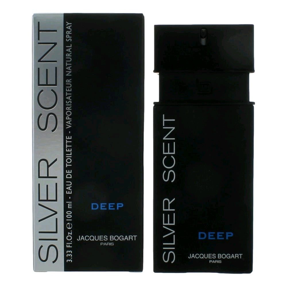 Silver Scent Deep Jacques Bogart 3.4 oz EDT Spray Men - Pertinacia Perfume
