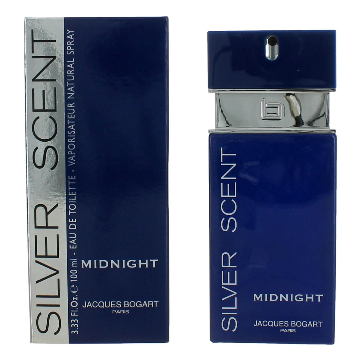 Silver Scent Midnight Jacques Bogart 3.33 oz EDT Men - Pertinacia Perfume