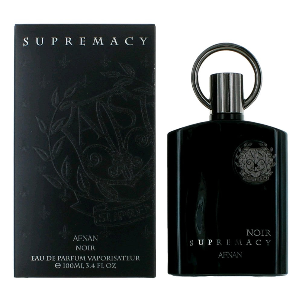 Supremacy Noir Afnan 3.4 oz EDP Spray Unisex - Pertinacia Perfume
