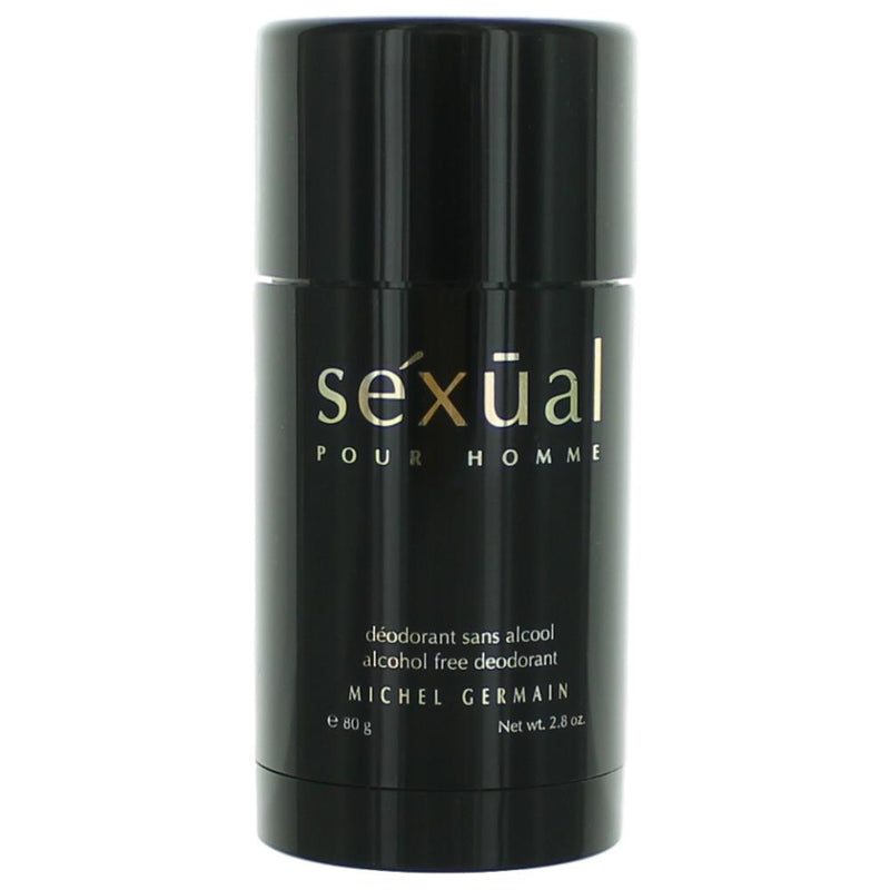 Michel Germain Sexual men's deodorant stick, 2.8 oz, physical product with sleek packaging visible in the image