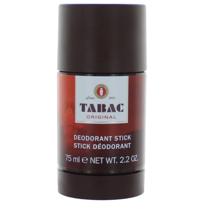 Maurer & Wirtz Tabac men's deodorant stick, 2.2 oz physical deodorant with classic packaging and branding.