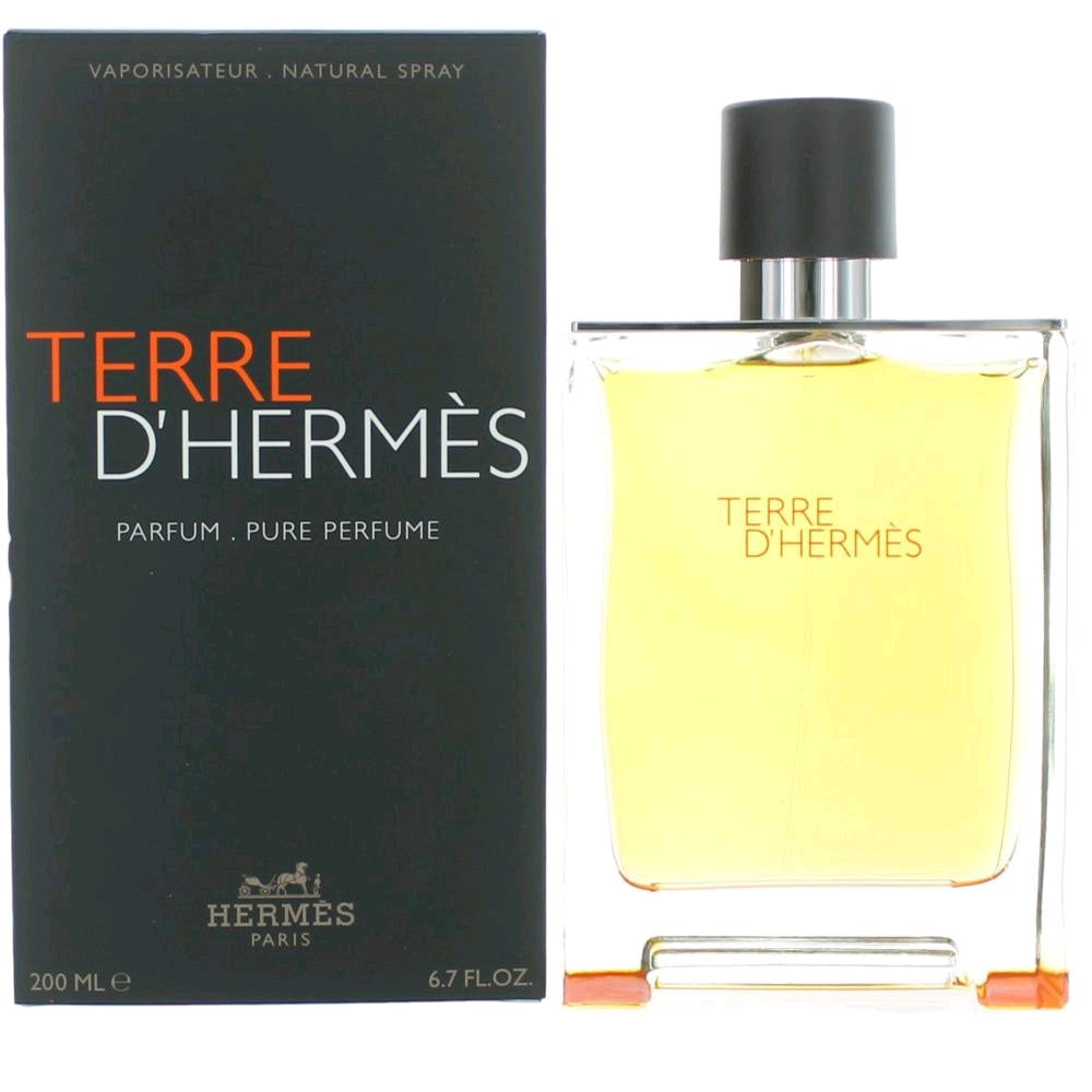 Terre D'Hermes Hermes 6.7 oz Pure Parfum Spray Men - Pertinacia Perfume