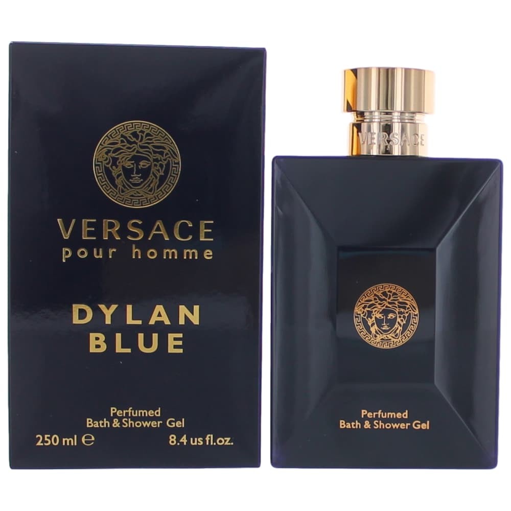 Versace Pour Homme Dylan Blue Versace 8.4oz Perfumed Bath & Shower Gel men - Pertinacia Perfume