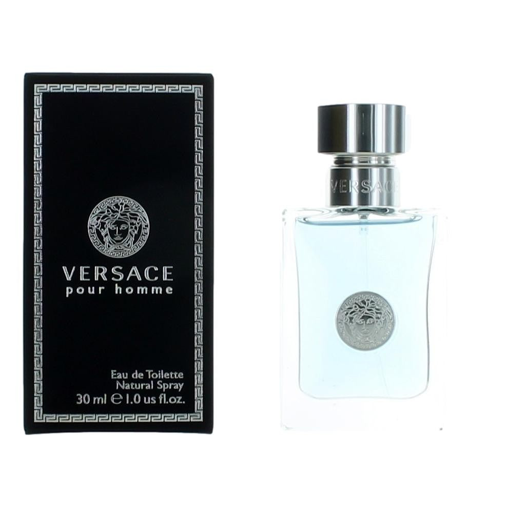 Versace Pour Homme Versace 1 oz EDT Spray Men - Pertinacia Perfume