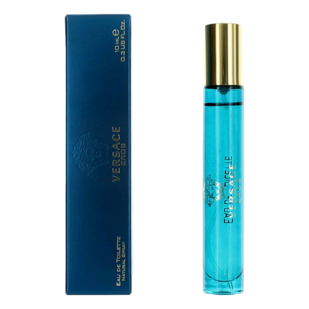 Eros Versace 0.30 oz EDT Spray Men - Pertinacia Perfume