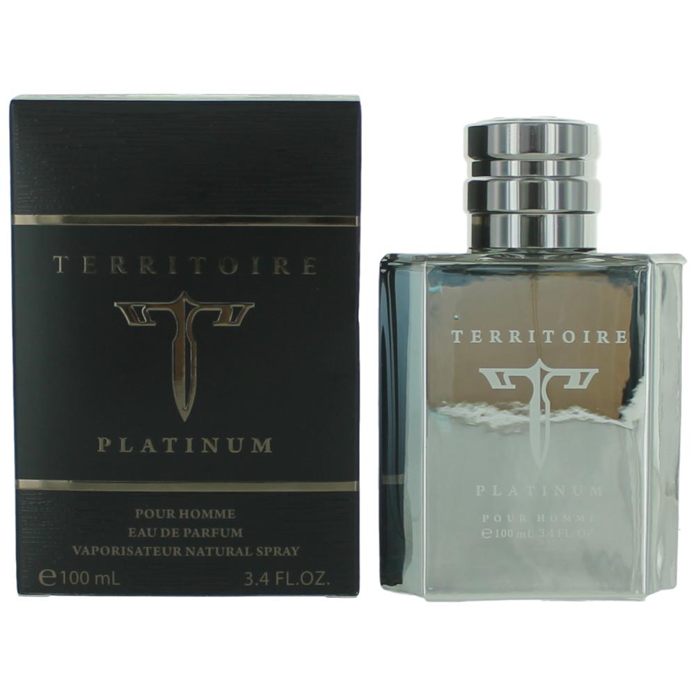 Territoire Platinum YZY 3.4 oz EDP Spray Men - Pertinacia Perfume
