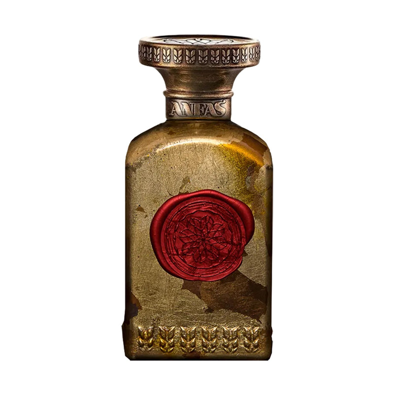 Red Ishq Anfas perfume and cologne bottle from Online Warehouse, featuring a sleek design and vibrant red color.