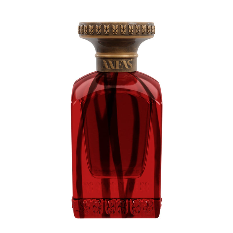 Shaouq Anfas perfume 2.5 oz bottle from Online Warehouse with elegant glass design and gold accents.