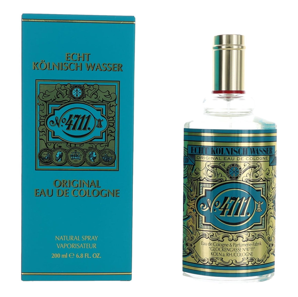 4711 Muelhens 6.8 oz Eau De Cologne Spray Unisex - Pertinacia Perfume