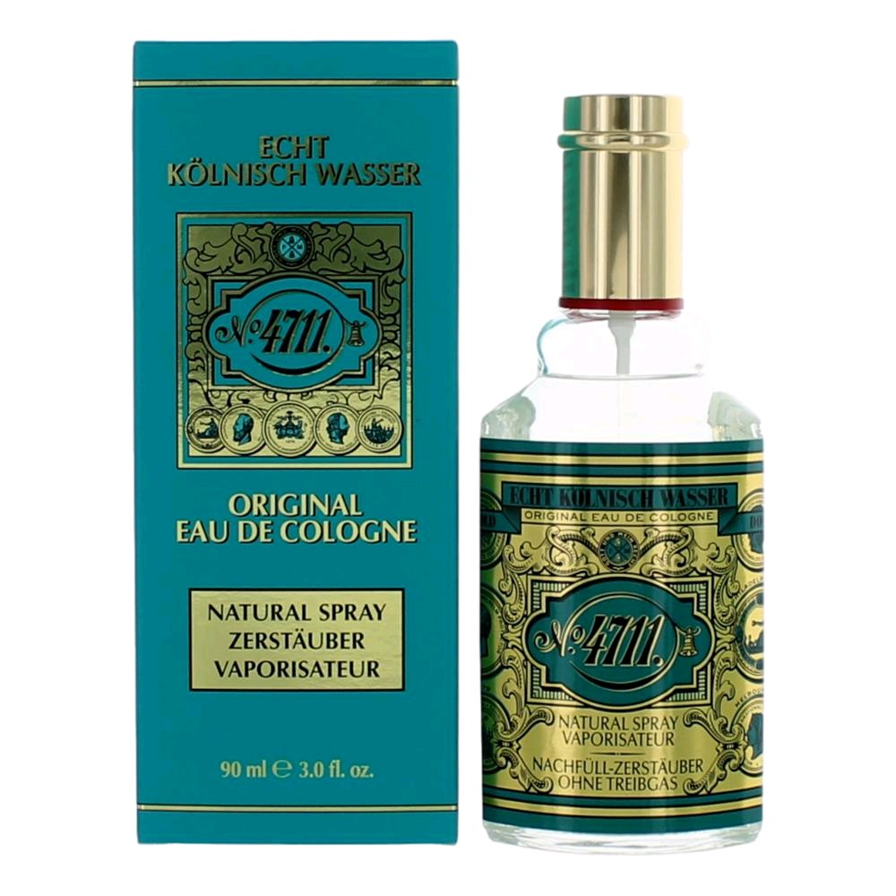 4711 Muelhens 3 oz Eau De Cologne Spray UNISEX - Pertinacia Perfume