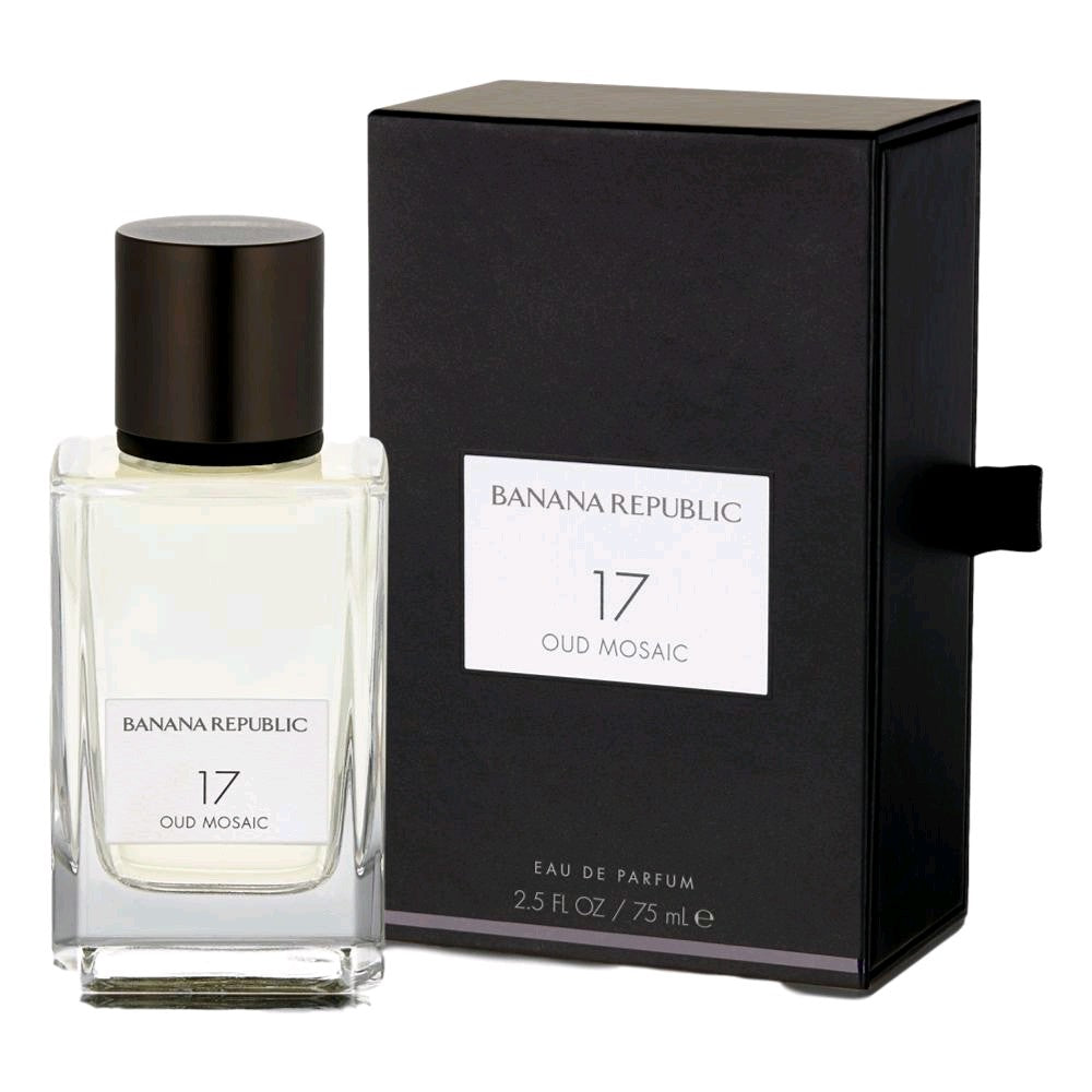 17 Oud Mosaic by Banana Republic, 2.5 oz EDP Spray for Unisex - Pertinacia Perfume