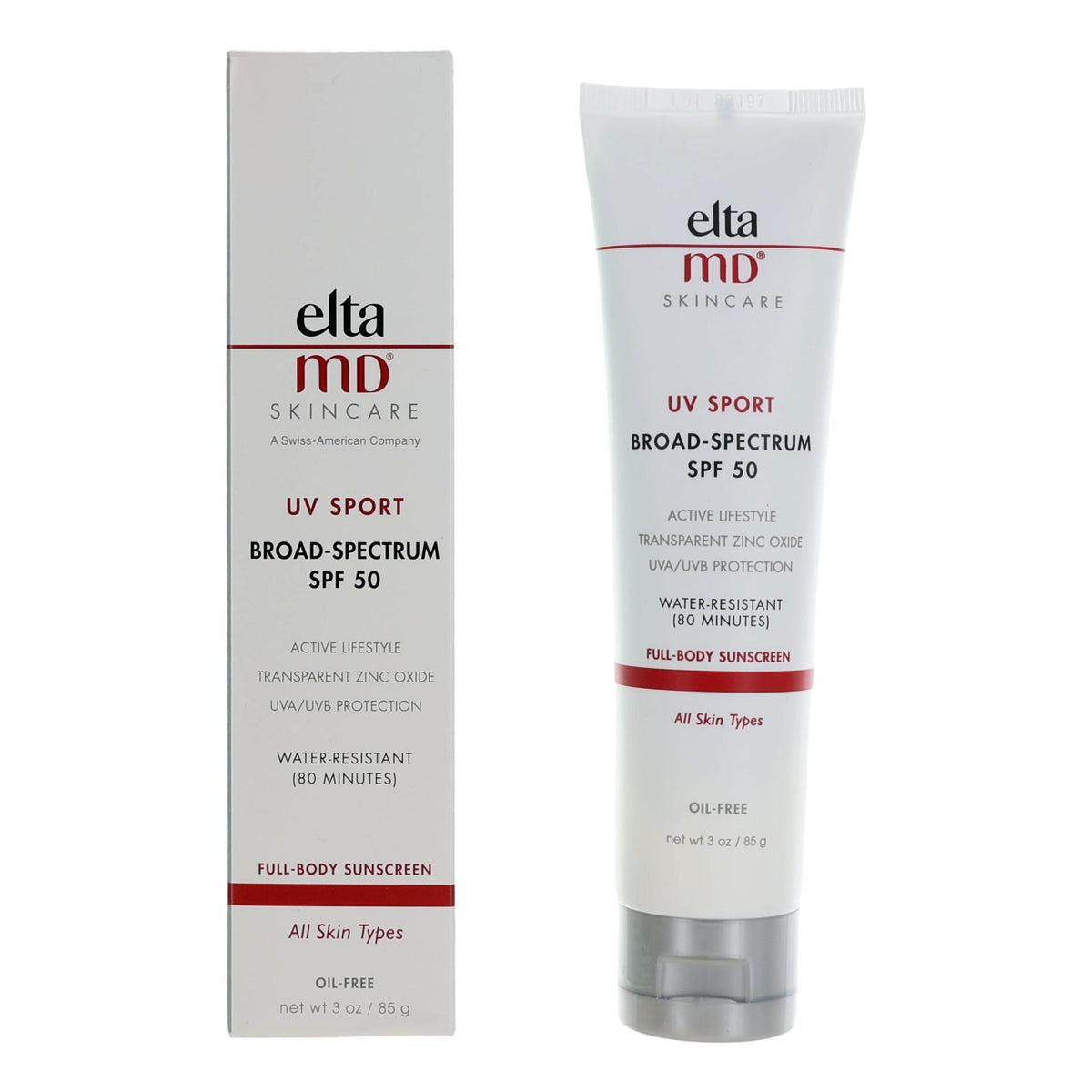Elta MD UV Sport Broad Spectrum SPF 50 Elta MD 3 oz Body Sunscreen - Pertinacia Perfume