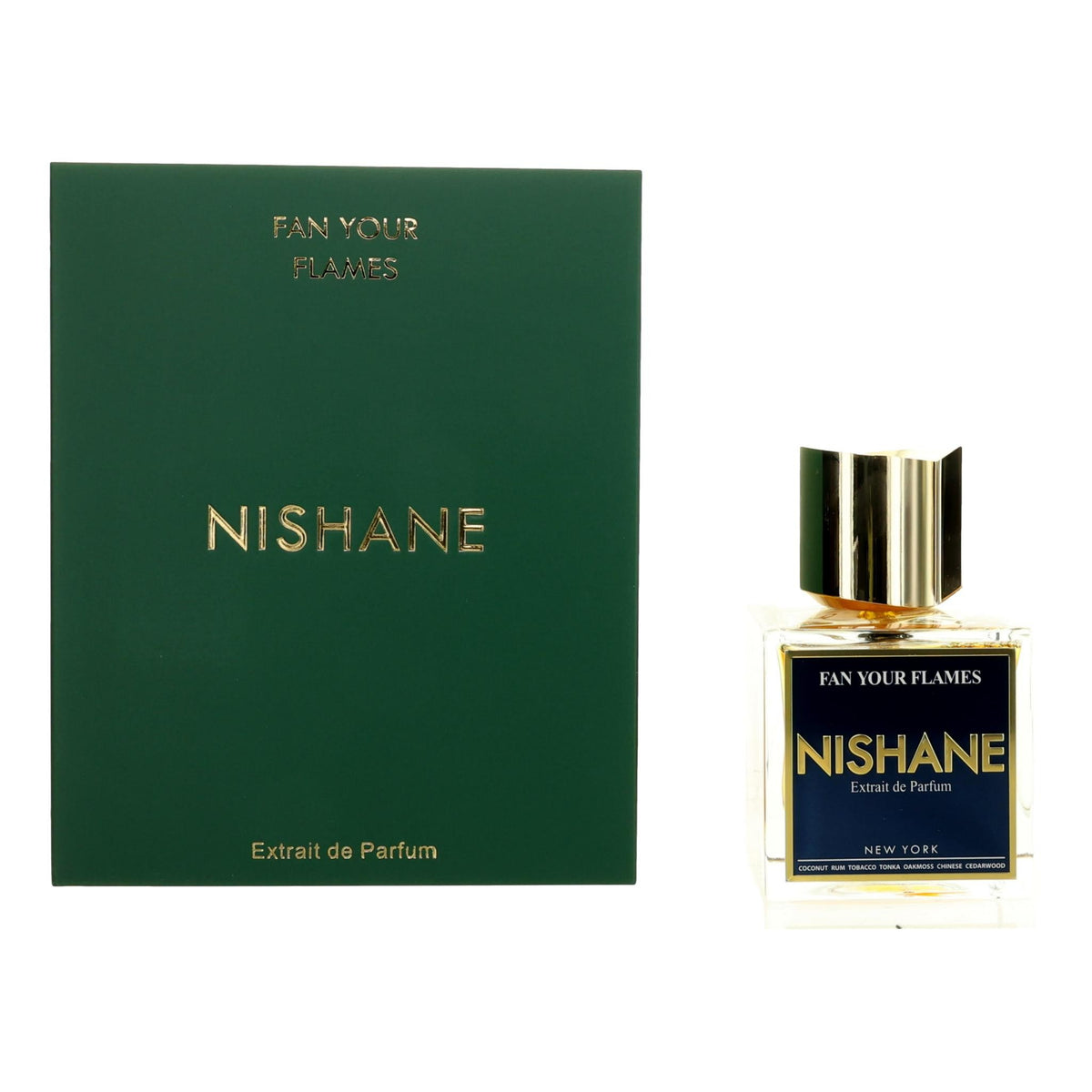 Nishane Fan Your Flames by Nishane, 3.4oz Extrait de Parfum Spray for Unisex