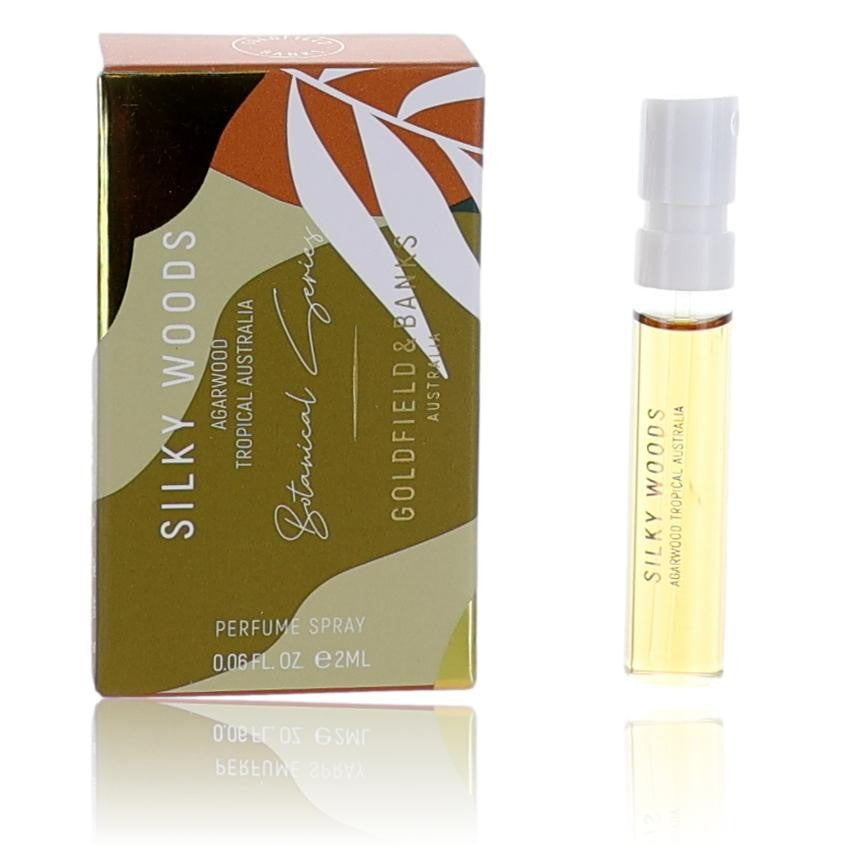 Silky Woods Goldfield and Banks 0.06oz Perfume Spray Unisex Sample - Pertinacia Perfume
