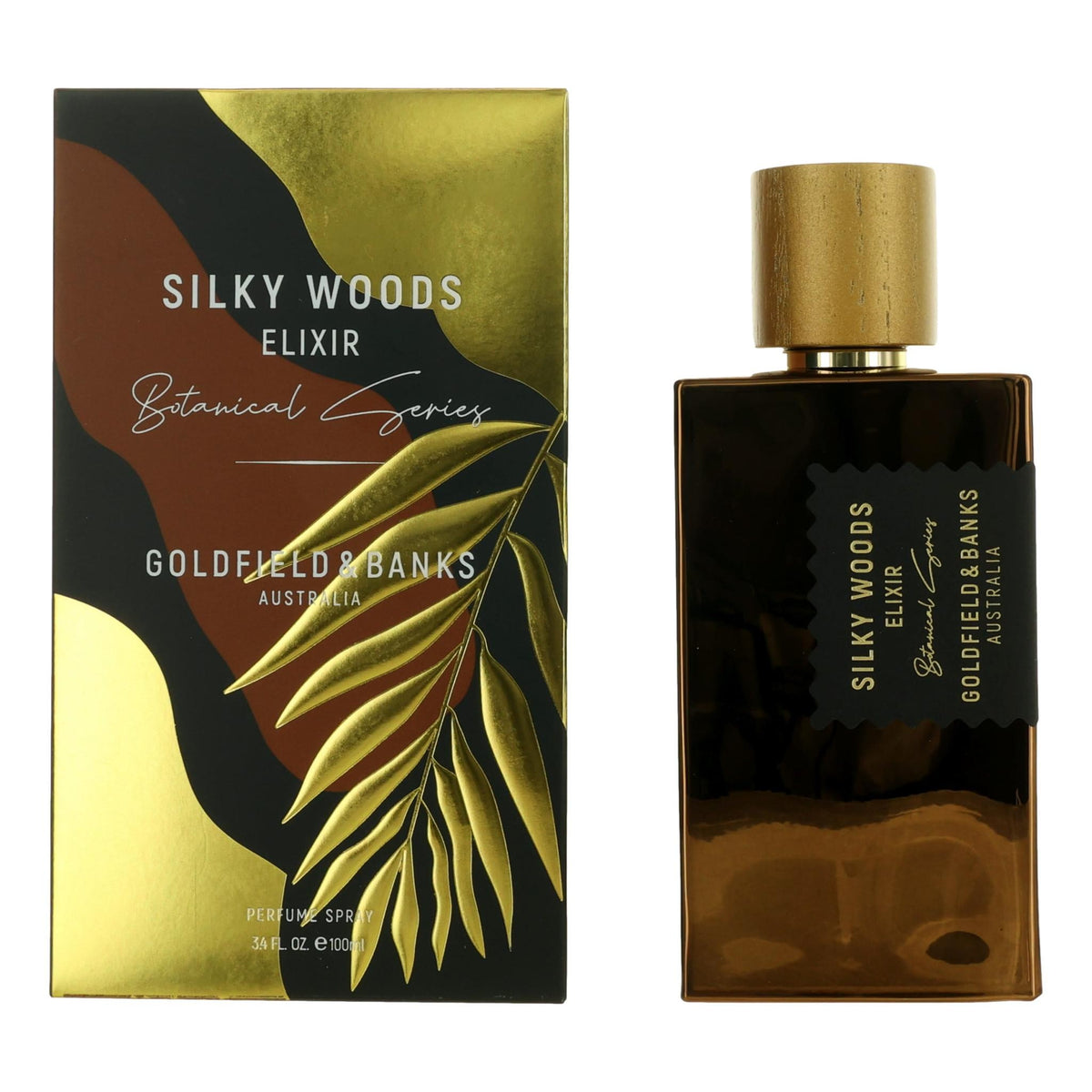 Silky Woods Elixir Goldfield & Banks 3.4oz Perfume Spray Unisex - Pertinacia Perfume