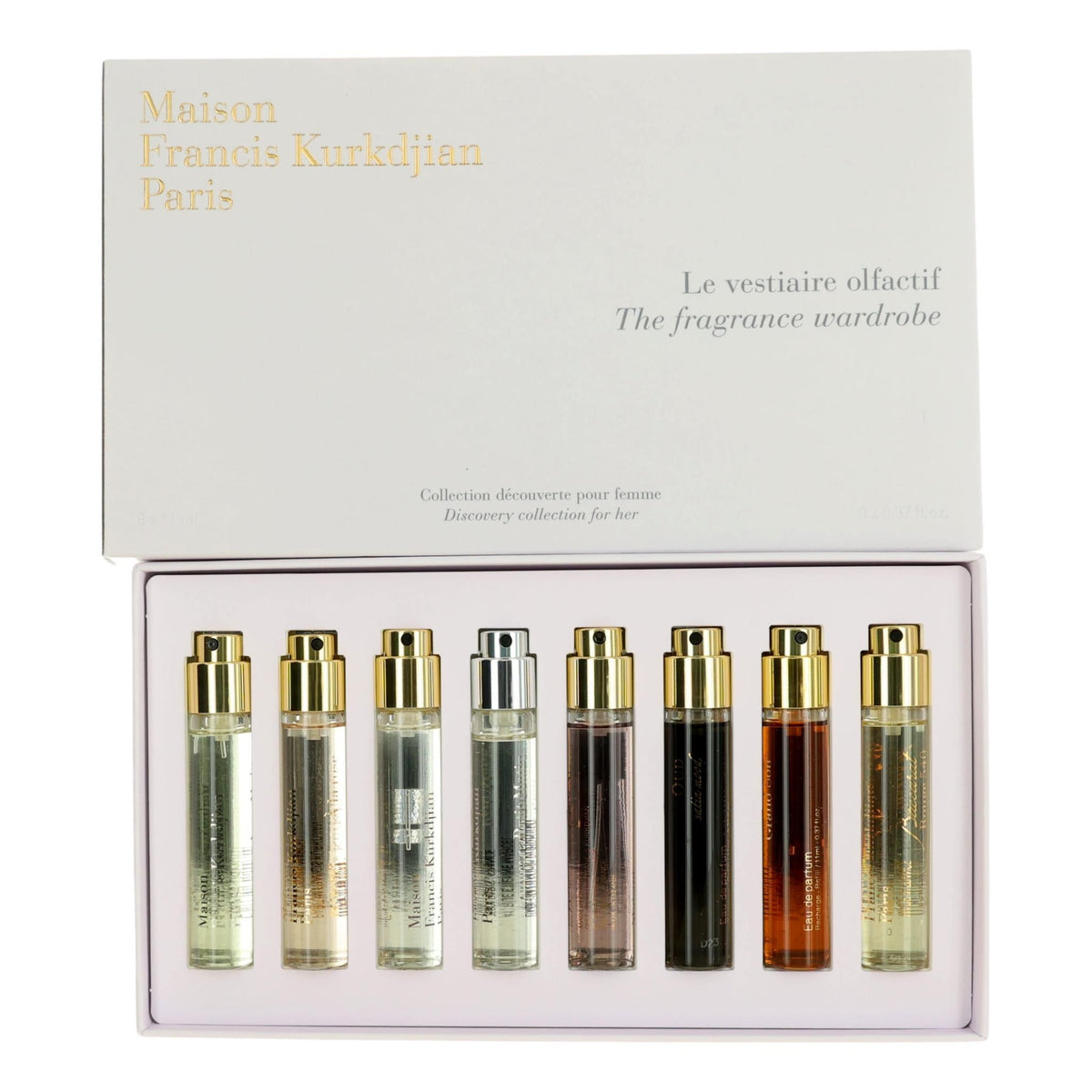 The Fragrance Wardrobe 8 Piece Discovery Collection women - Pertinacia Perfume