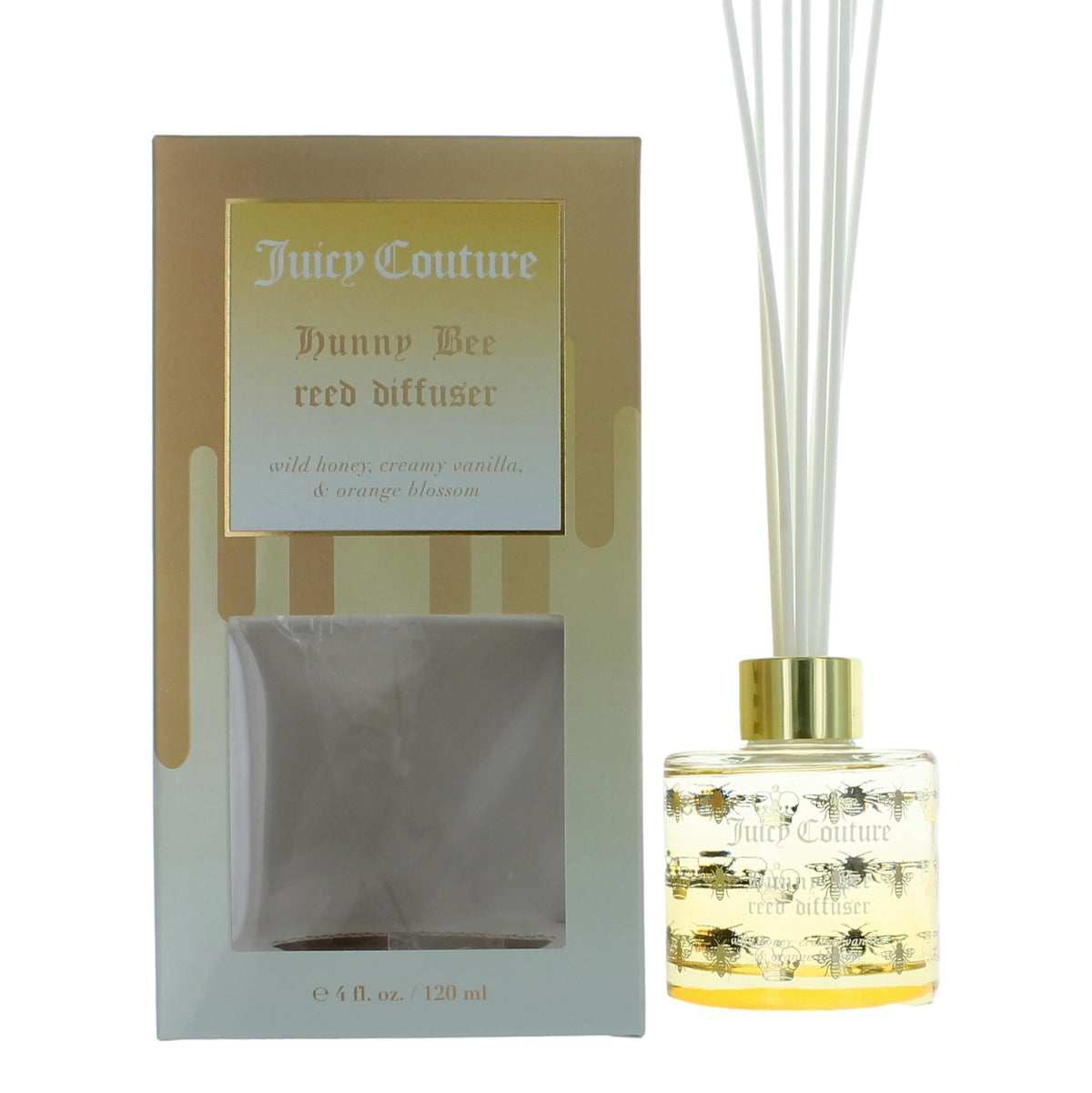 Hunny Bee Juicy Couture 4 oz Reed Diffuser - Hunny Bee - Pertinacia Perfume