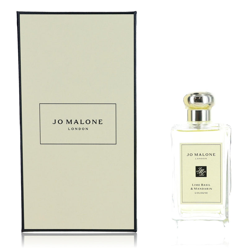 Jo Malone Lime Basil & Mandarin unisex cologne spray in 3.4oz bottle, featuring fresh citrus and herbal notes.