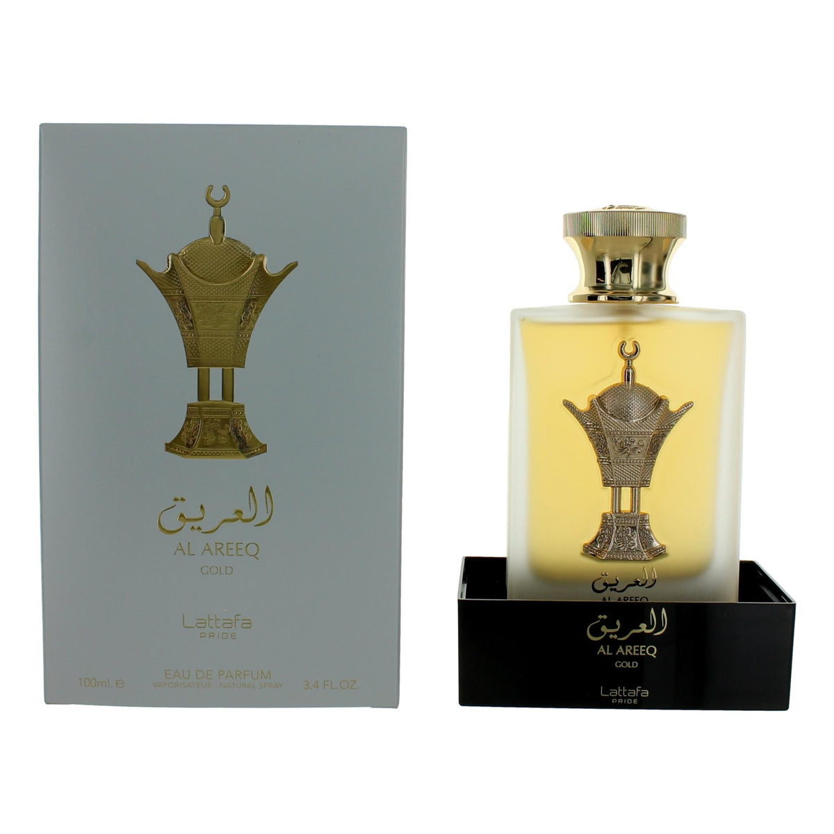 Al Areeq Gold Lattafa 3.4 oz EDP Spray Unisex - Pertinacia Perfume