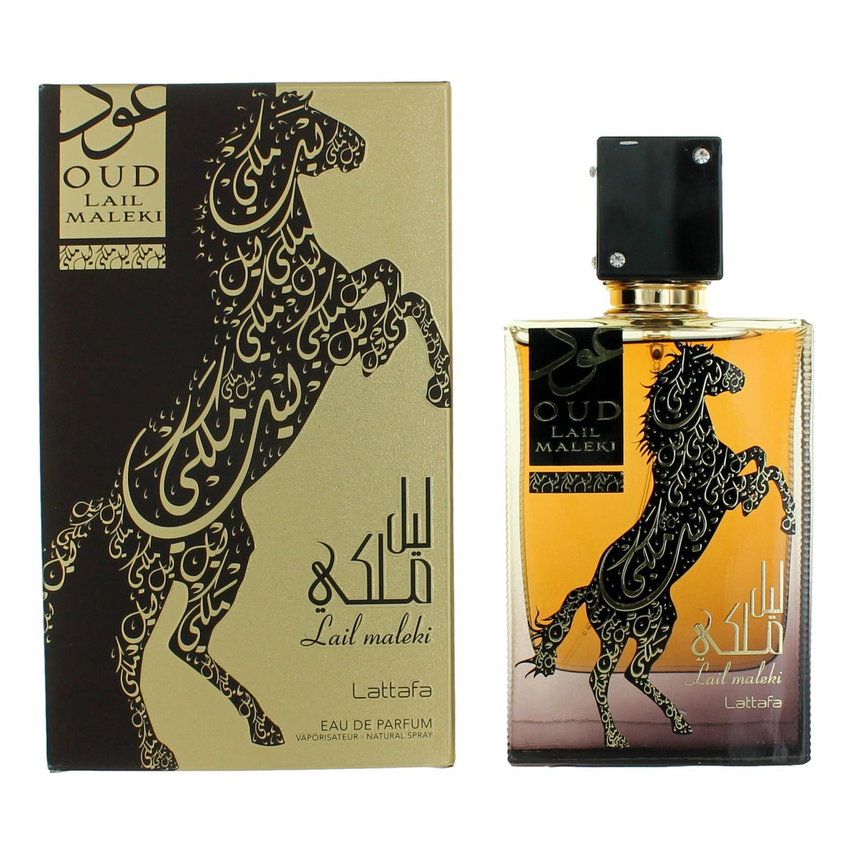 Oud Lail Maleki Lattafa 3.4 oz EDP Spray Unisex - Pertinacia Perfume