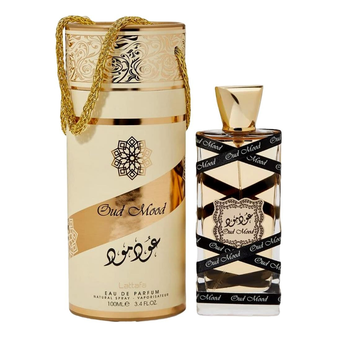 Oud Mood Lattafa 3.4 oz EDP Spray Unisex - Pertinacia Perfume