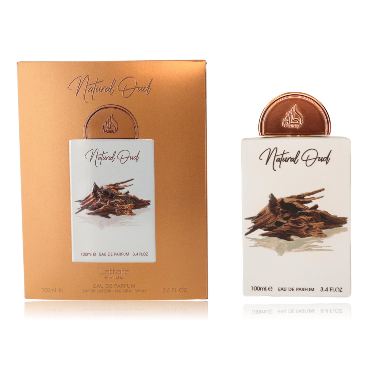 Natural Oud Lattafa 3.4 oz EDP Spray Unisex - Pertinacia Perfume