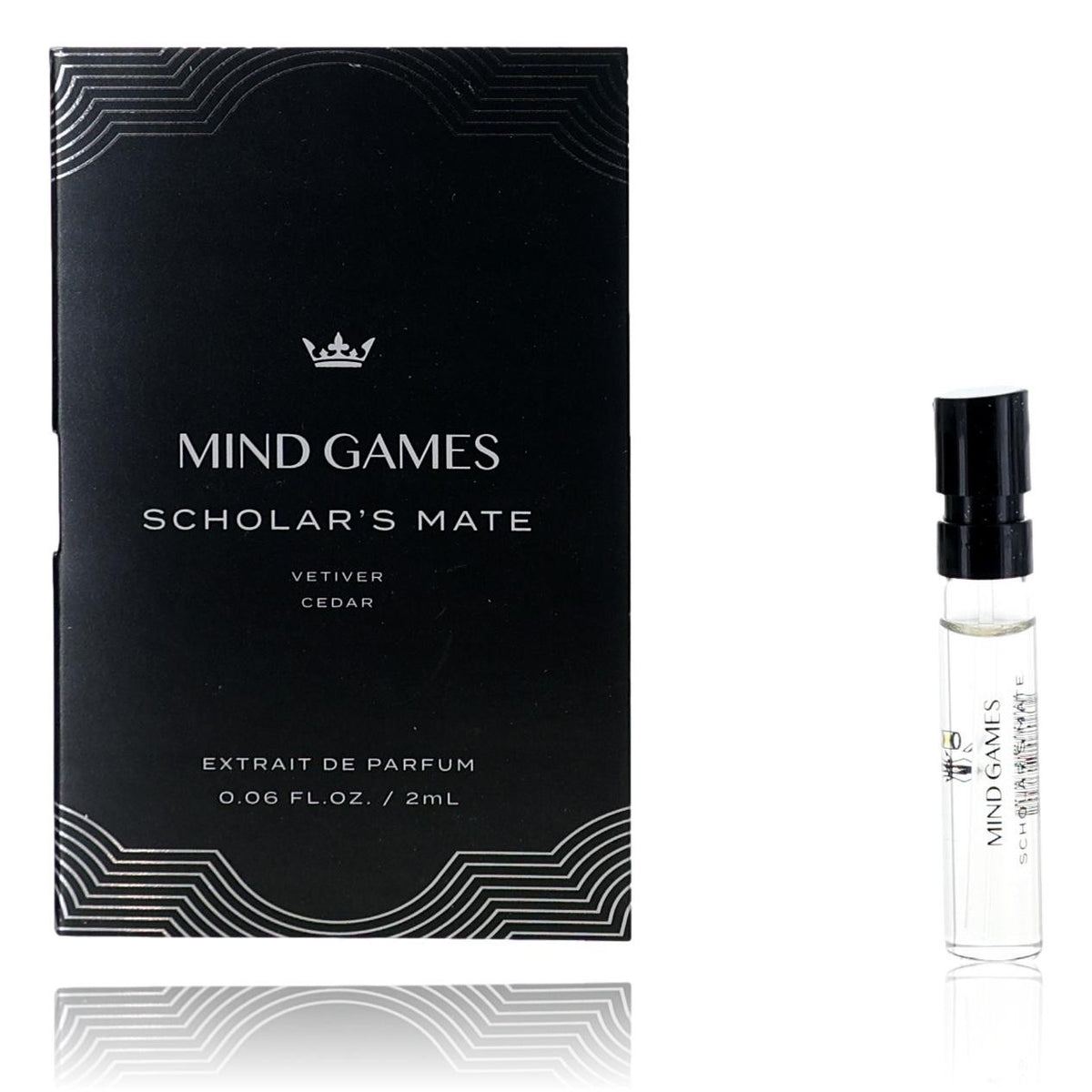 Scholar's Mate Mind Games 0.06oz Extrait de Parfum Unisex Sample - Pertinacia Perfume