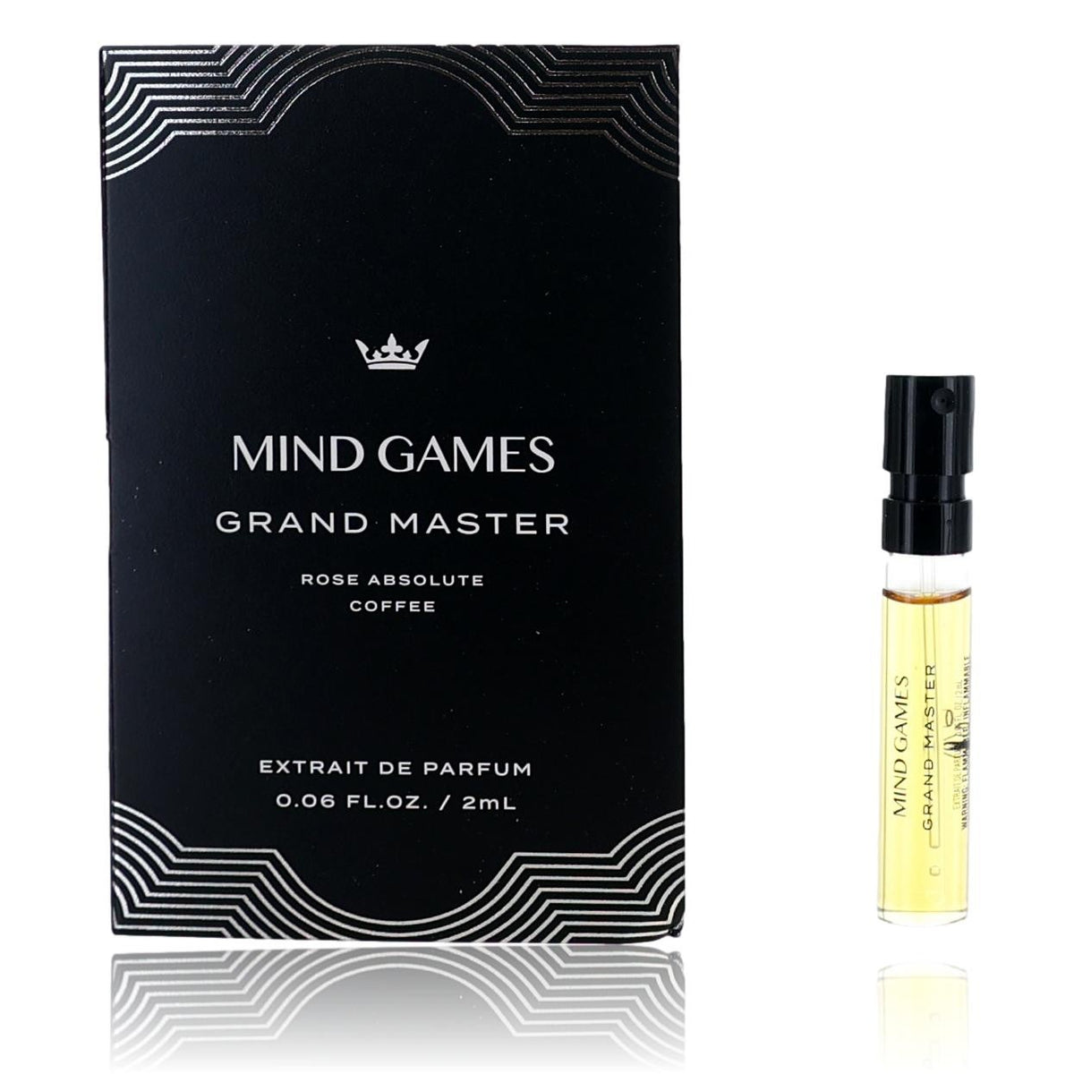 Grand Master Mind Games 0.06oz Extrait de Parfum Unisex Sample - Pertinacia Perfume
