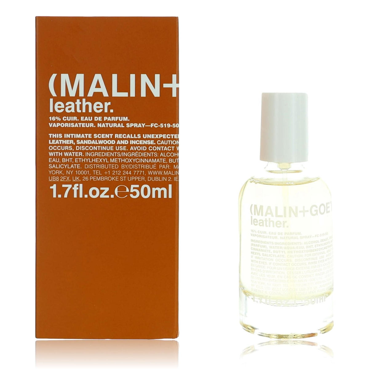 Malin & Goetz Leather Malin & Goetz 1.7 oz EDP Spray Unisex - Pertinacia Perfume
