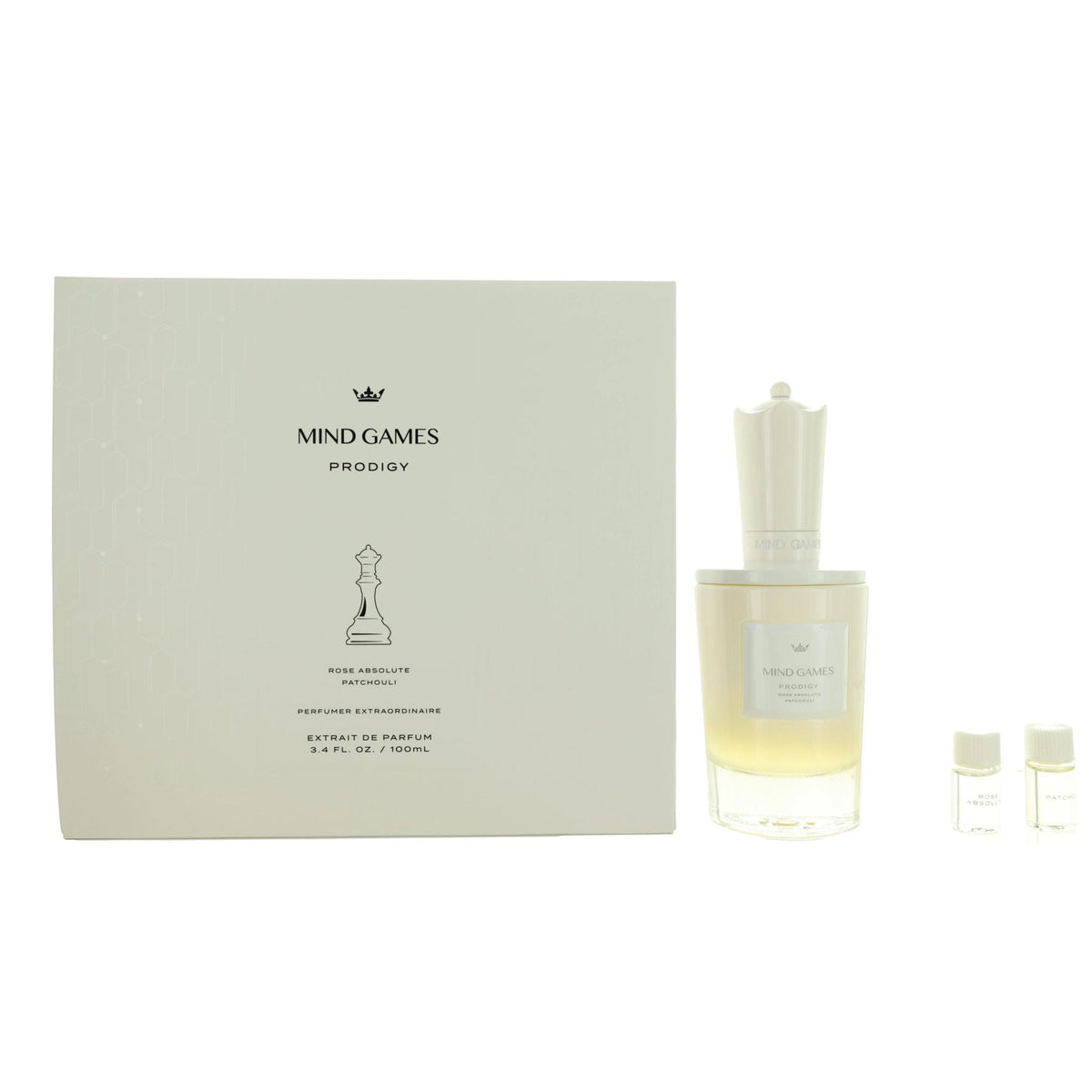 Rose Absolute Patchouli Mind Games 3.4oz Extrait de Parfum Spray Unisex - Pertinacia Perfume