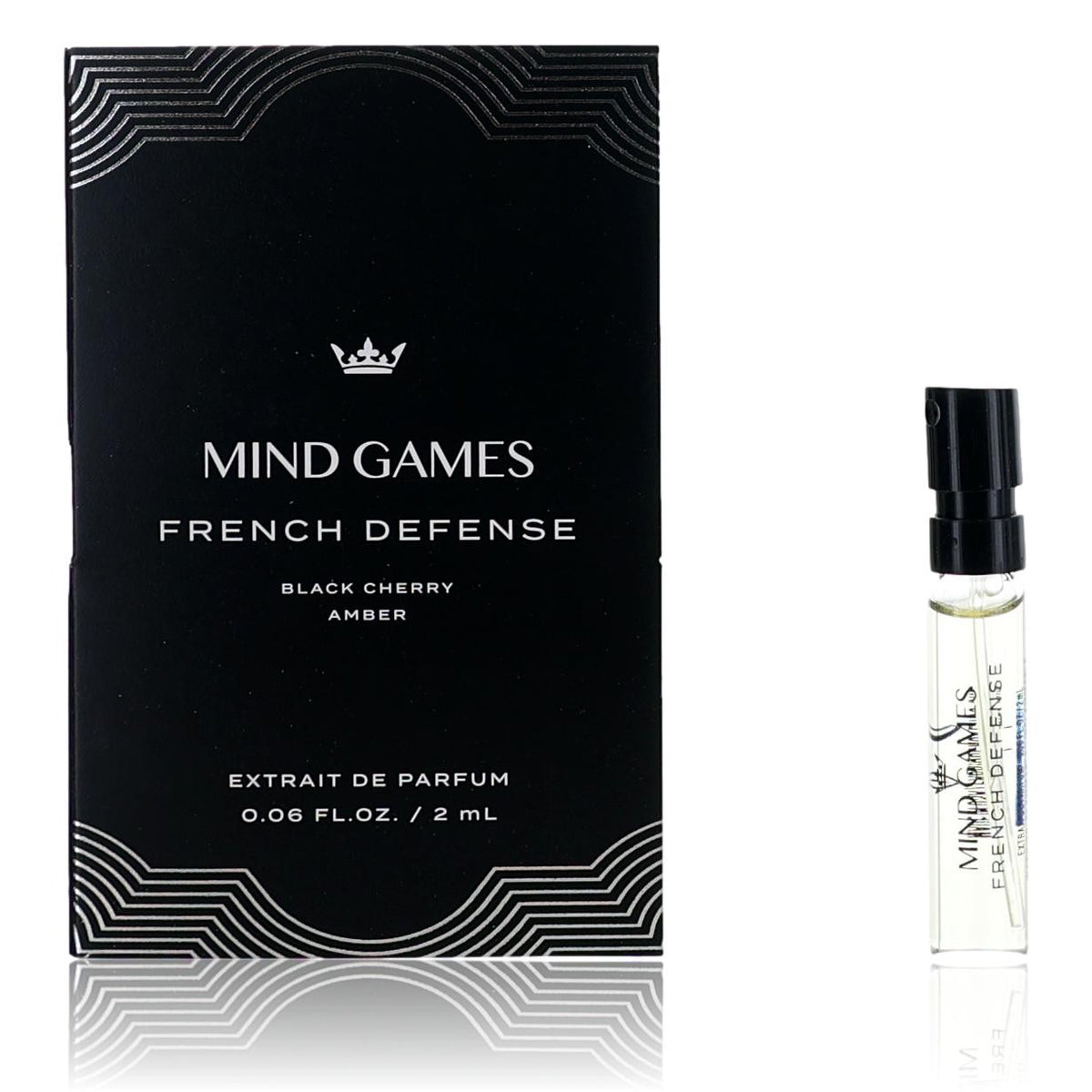 French Defense Mind Games 0.06oz Extrait de Parfum Unisex Sample - Pertinacia Perfume