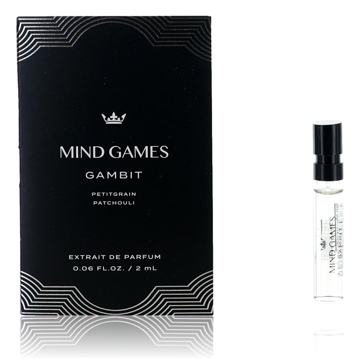 Gambit Mind Games 0.06 oz Extrait de Parfum Unisex Sample - Pertinacia Perfume
