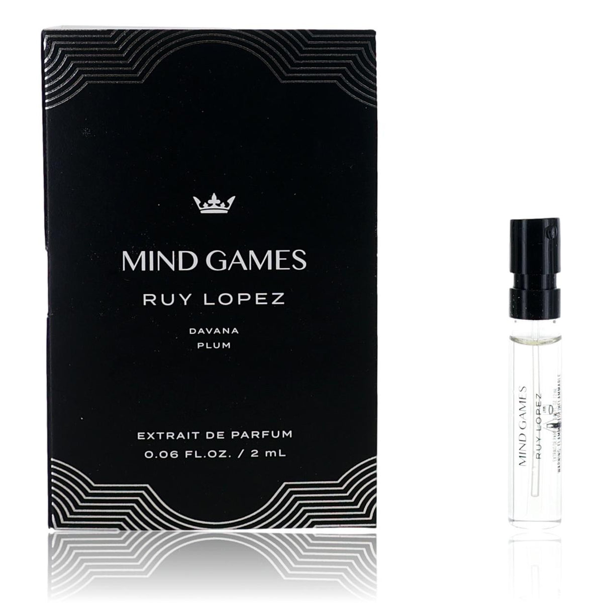 Ruy Lopez Mind Games 0.06 oz Extrait de Parfum Unisex Sample - Pertinacia Perfume
