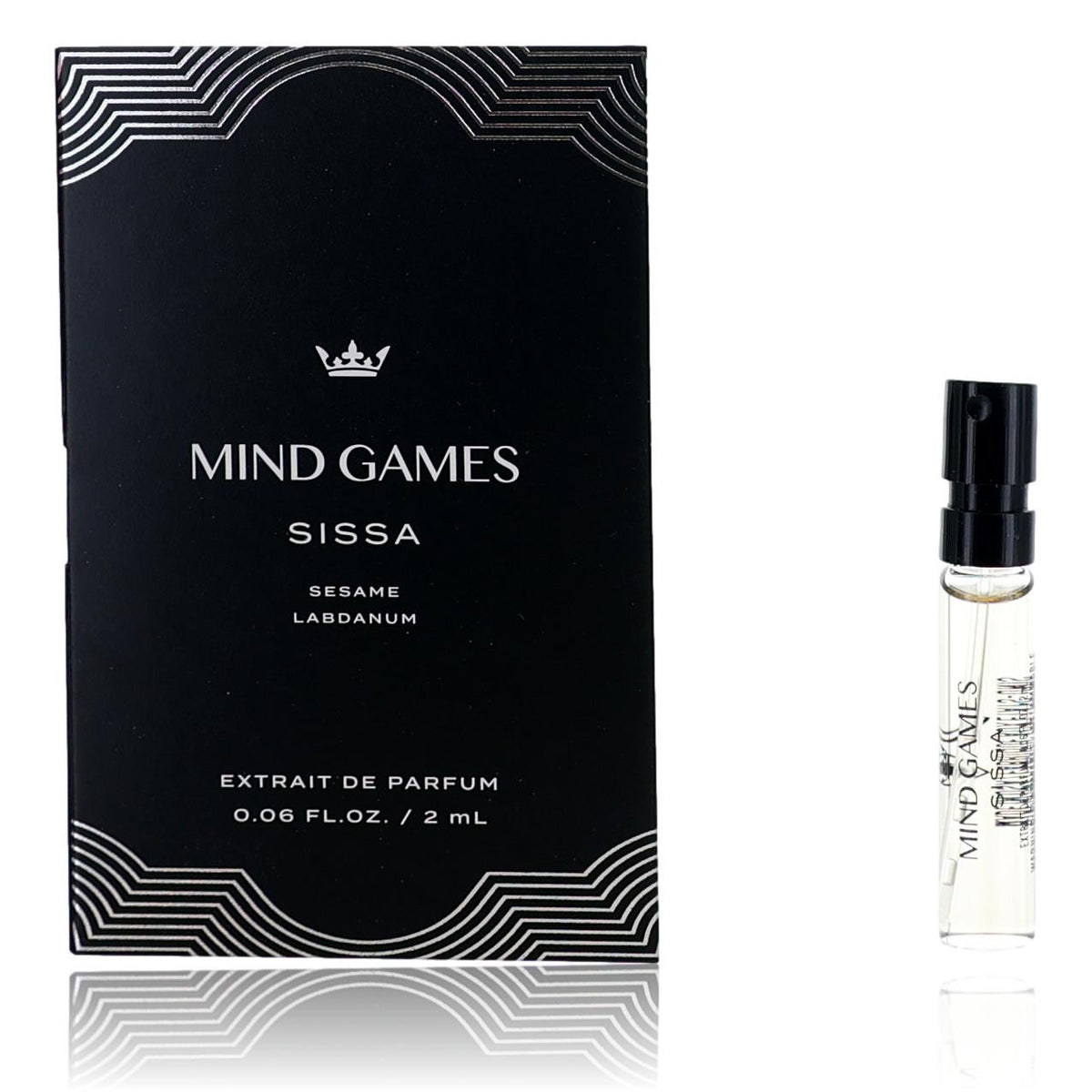 Sissa Mind Games 0.06 oz Extrait de Parfum Unisex Sample - Pertinacia Perfume