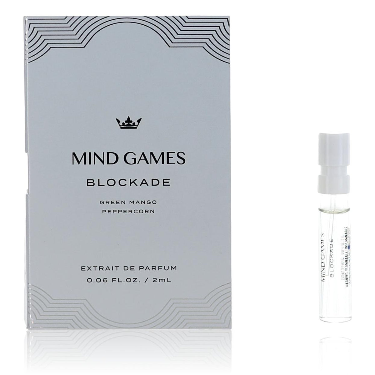 Blockade Mind Games 0.06 oz Extrait De Parfum Unisex Sample - Pertinacia Perfume