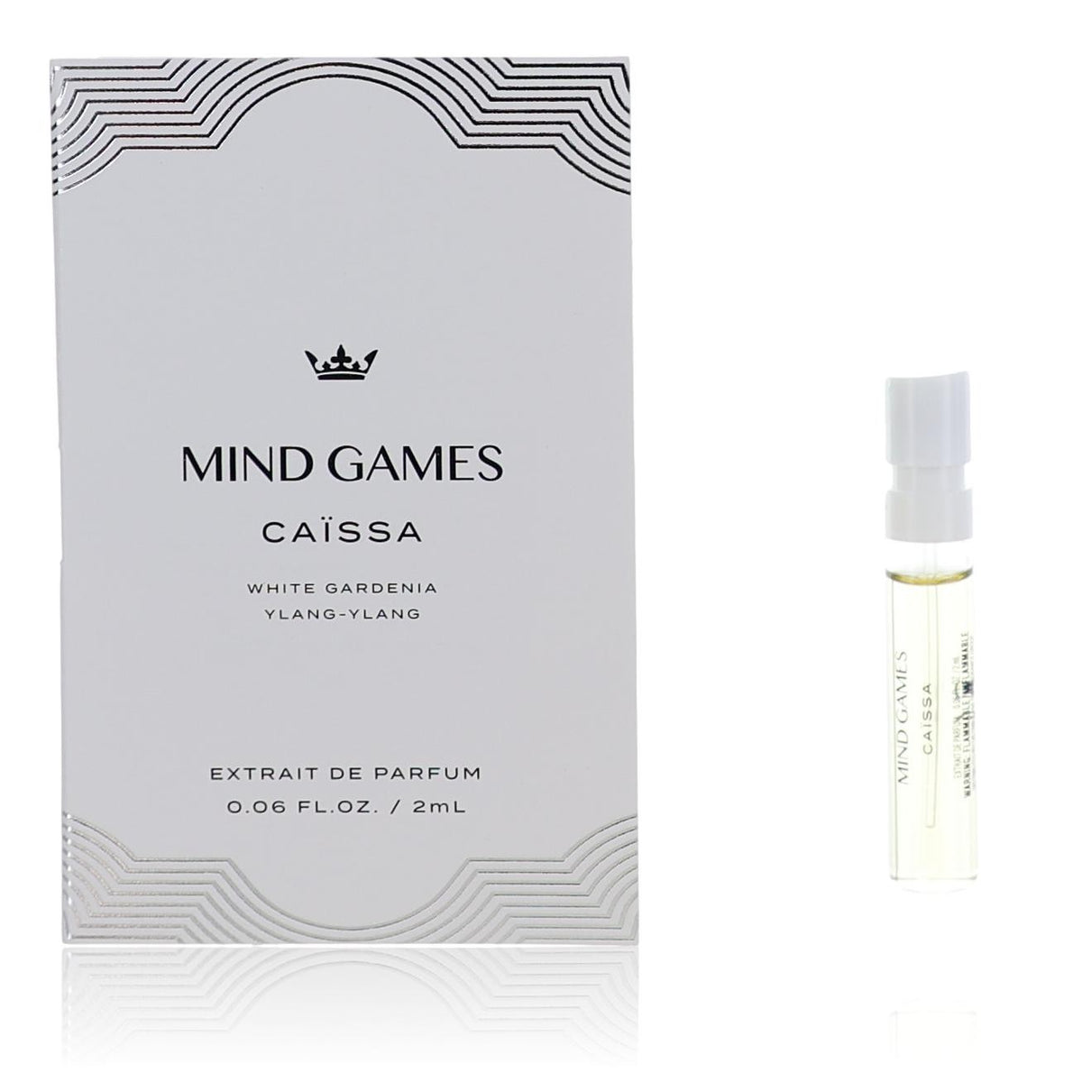 Caissa Mind Games 0.06 oz Extrait De Parfum Unisex Sample - Pertinacia Perfume