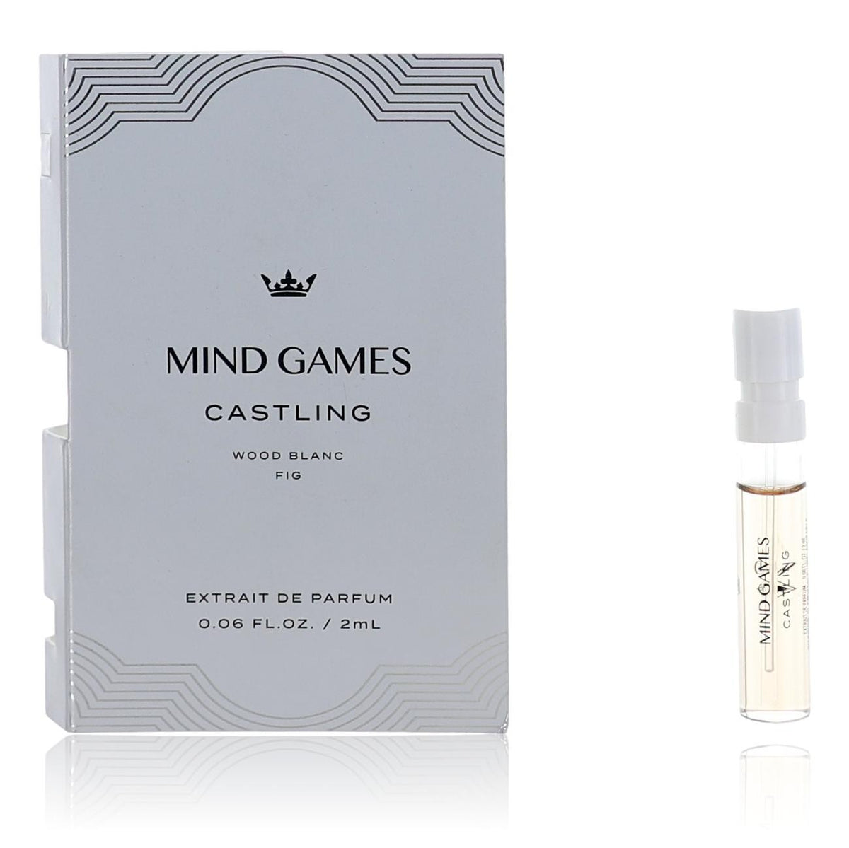 Castling Mind Games 0.06 oz Extrait de Parfum Unisex Sample - Pertinacia Perfume