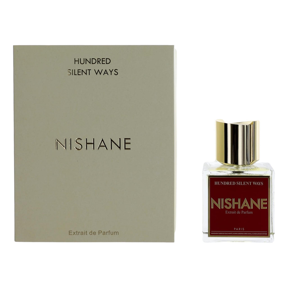 Nishane Hundred Silent Ways Nishane 3.4oz Extrait De Parfum Spray Unisex - Pertinacia Perfume