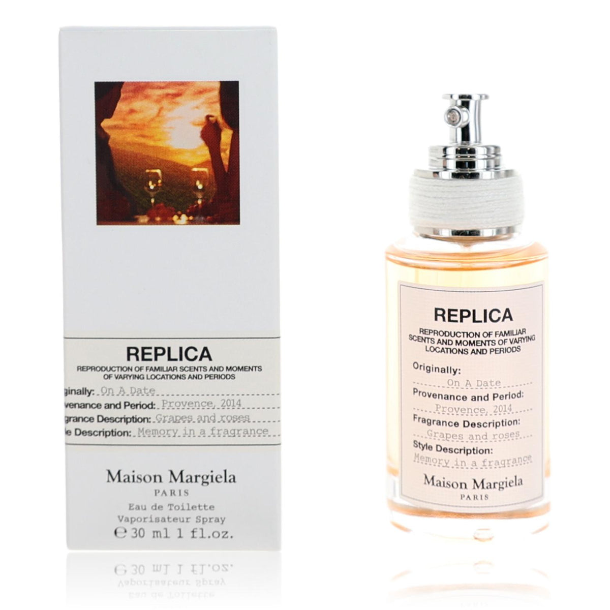 Replica On A Date Maison Margiela 1 oz EDT Spray Unisex - Pertinacia Perfume